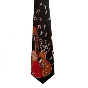 STUDIO 890 New York Milano Elvis Men’s Novelty Neck Tie Collectible EUC
